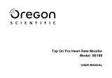 Oregon Scientific Heart Rate Monitor SE188 Manual de usuario