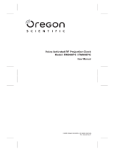 Oregon Scientific RM998PS / RM998PG Manual de usuario