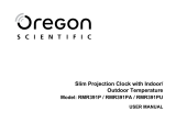 Oregon Scientific RMR391P / RMR391PA / RMR391PU Manual de usuario