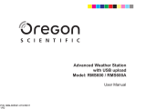 Oregon Scientific RMS600 / RMS600A Manual de usuario