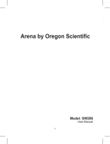 Oregon Scientific Arena SW288 Manual de usuario