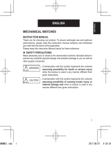 ORIENT RA-AG0016B El manual del propietario