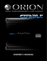 Orion Car Audio CO6002 Manual de usuario