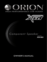 Orion XTR1002 El manual del propietario