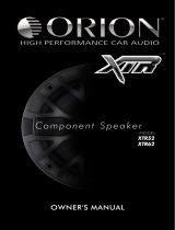 Orion XTR52  El manual del propietario