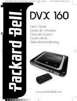 Packard Bell DVD Player 160 Manual de usuario