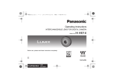 Panasonic H-H014E El manual del propietario