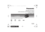 Panasonic 45-150mm f/4-5.6 noir OIS Lumix G Vario El manual del propietario