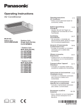 Panasonic CU3Z68TBE Instrucciones de operación