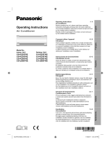 Panasonic CSPZ25TKE El manual del propietario