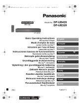 Panasonic DPUB320EG Instrucciones de operación