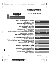 Panasonic DP-UB330 Instrucciones de operación