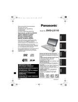 Panasonic DVDLX110 Instrucciones de operación