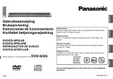 Panasonic DVDS325 El manual del propietario