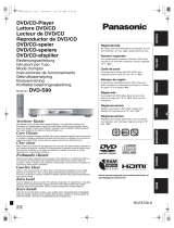 Panasonic DVDS99 Instrucciones de operación