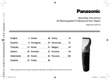 Panasonic ER1512 Instrucciones de operación