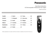 Panasonic ER1611 El manual del propietario