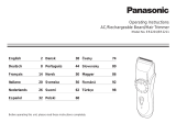 Panasonic ER2201 El manual del propietario