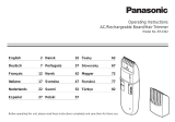 Panasonic ER2302 El manual del propietario