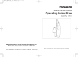 Panasonic ER417 El manual del propietario