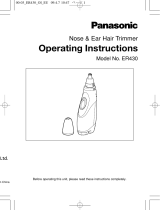 Panasonic ER430 El manual del propietario