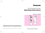 Panasonic ER-508 Manual de usuario