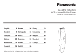 Panasonic ER-CA70 El manual del propietario
