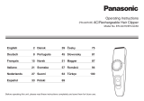 Panasonic ERGC50 Instrucciones de operación