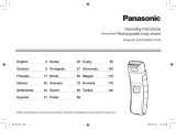 Panasonic ERGY30 Instrucciones de operación
