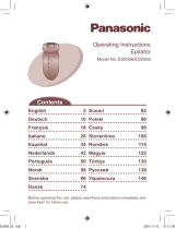 Panasonic ES2058 Instrucciones de operación