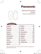 Panasonic ES7036 Instrucciones de operación