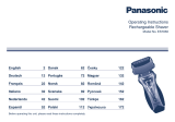 Panasonic ES7058 El manual del propietario