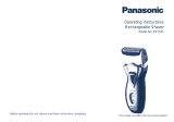 Panasonic ES-7101 El manual del propietario