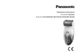 Panasonic ESED90 Instrucciones de operación