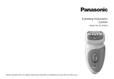 Panasonic ESWD10 Instrucciones de operación