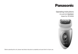 Panasonic ESWD92 El manual del propietario