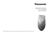 Panasonic ESWS20 Instrucciones de operación
