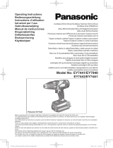 Panasonic EY 74A1 LS2G Instrucciones de operación