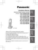 Panasonic KXTGA681EX El manual del propietario