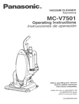 Panasonic MC-V7501 El manual del propietario