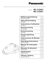 Panasonic MC-CG661 El manual del propietario