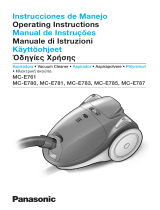 Panasonic MC-E787 El manual del propietario