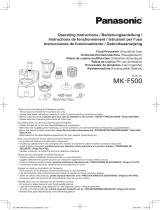 Panasonic MK-F500 El manual del propietario