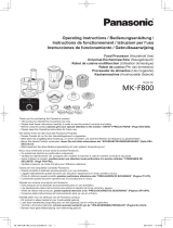 Panasonic MKF800 El manual del propietario
