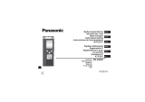 Panasonic RR XS600 Instrucciones de operación