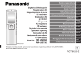 Panasonic RR-US750 El manual del propietario