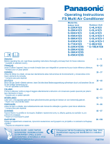 Panasonic U8EA1E8 Instrucciones de operación