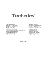 Technics SB-C700 El manual del propietario