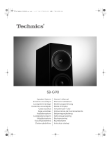 Technics SBG90E El manual del propietario