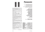 Panasonic SBHS100A El manual del propietario